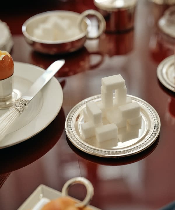 Christofle Cortina オードブルプレート Christofle Cortina オードブルプレート ガラス製